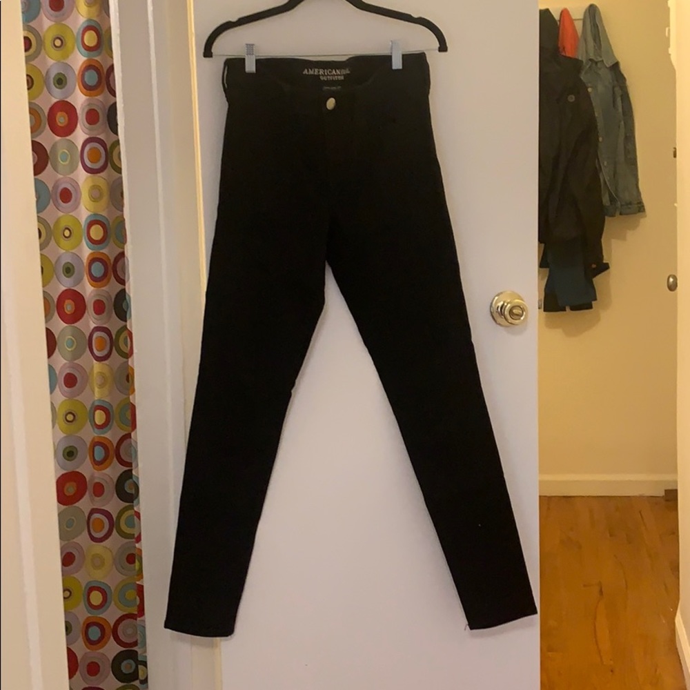 American Eagle Black Skinny Jeans